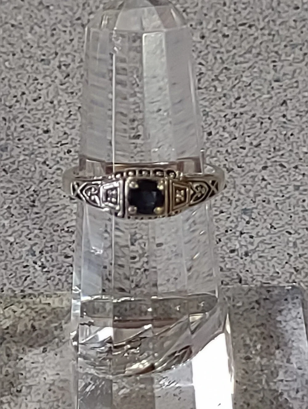 Deco Style Sapphire Ring(7)